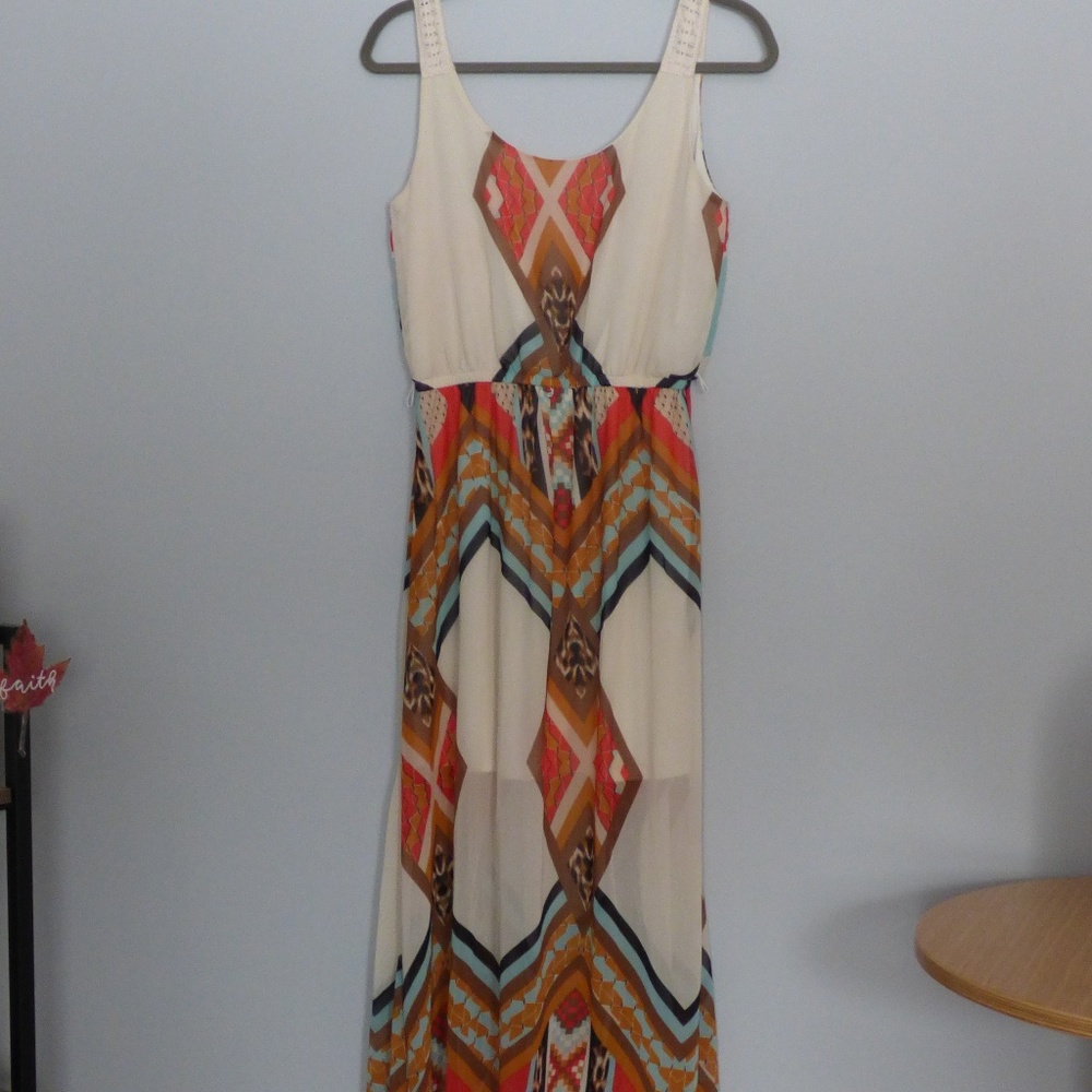 tank style maxi dress